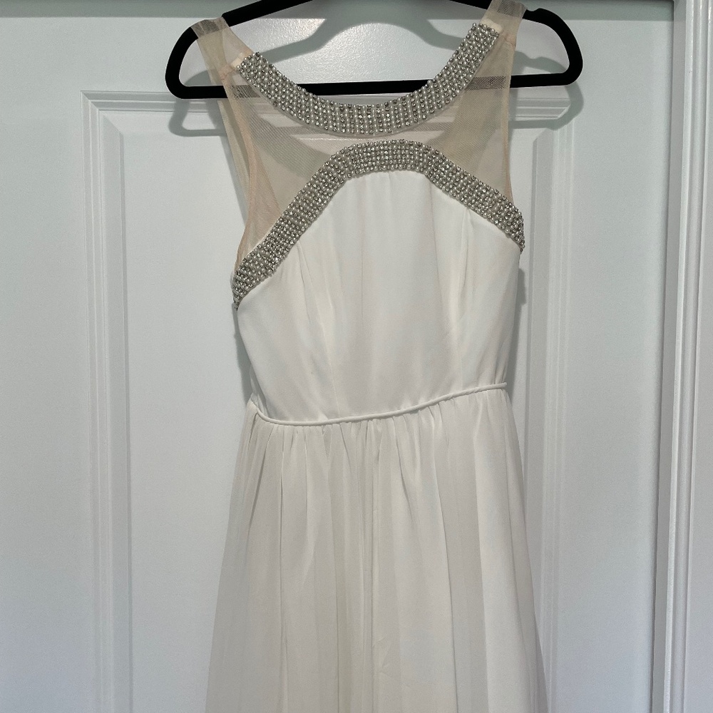 Way In Clothing Co chiffon and jeweled dress